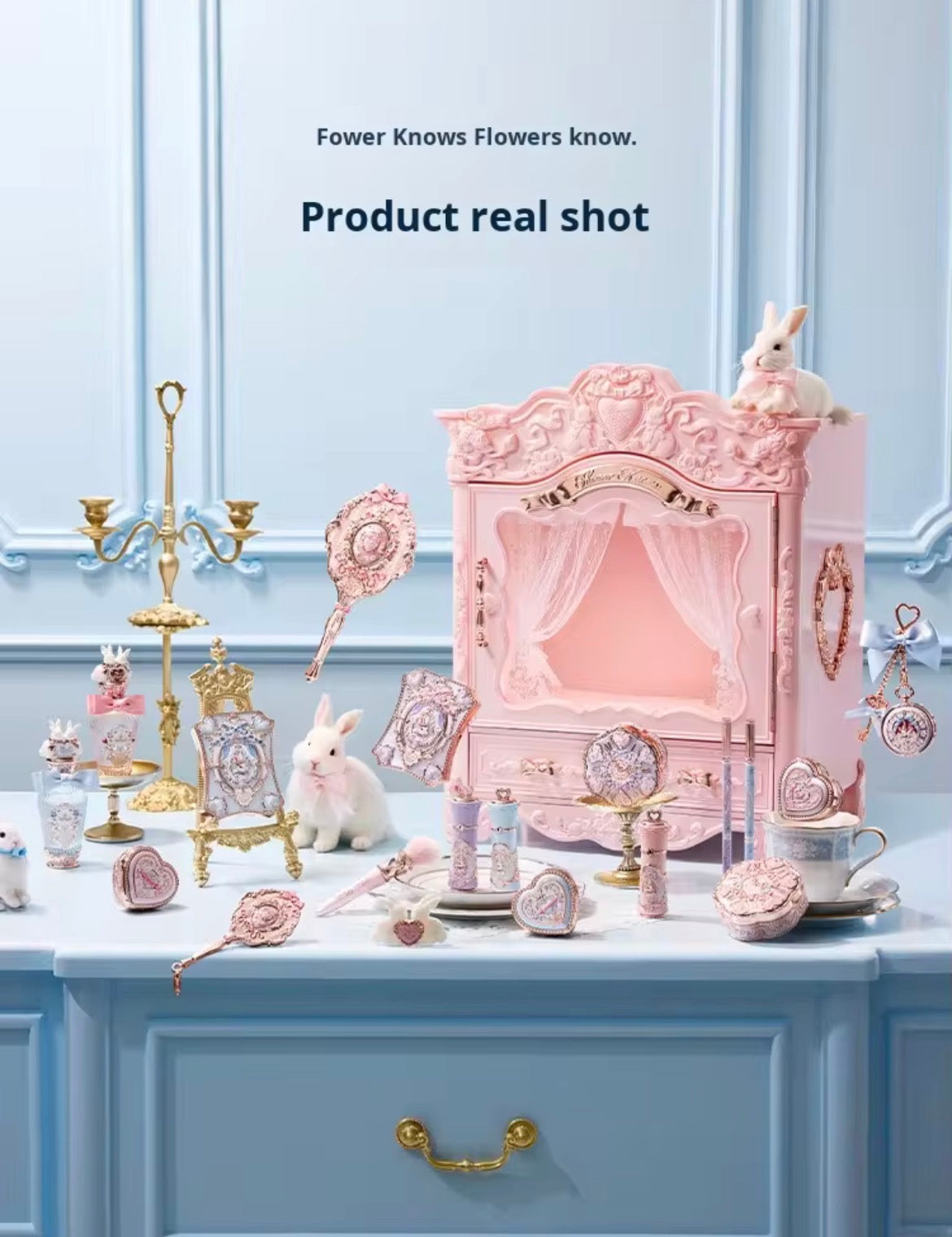 Bunny Garden Makeup Set Comes With Display Box