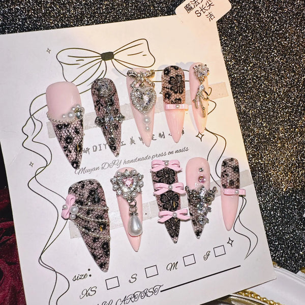 Magical Girl Lolita Press On Nails