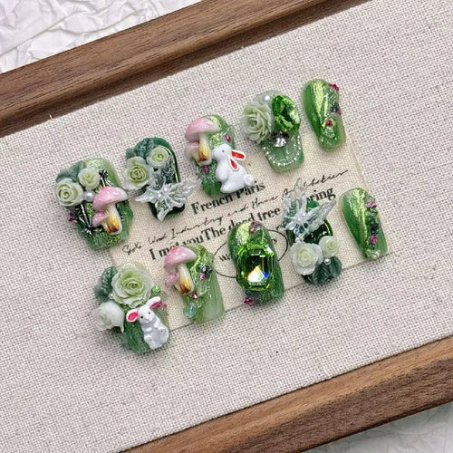 Charming Cottagecore Nail Set