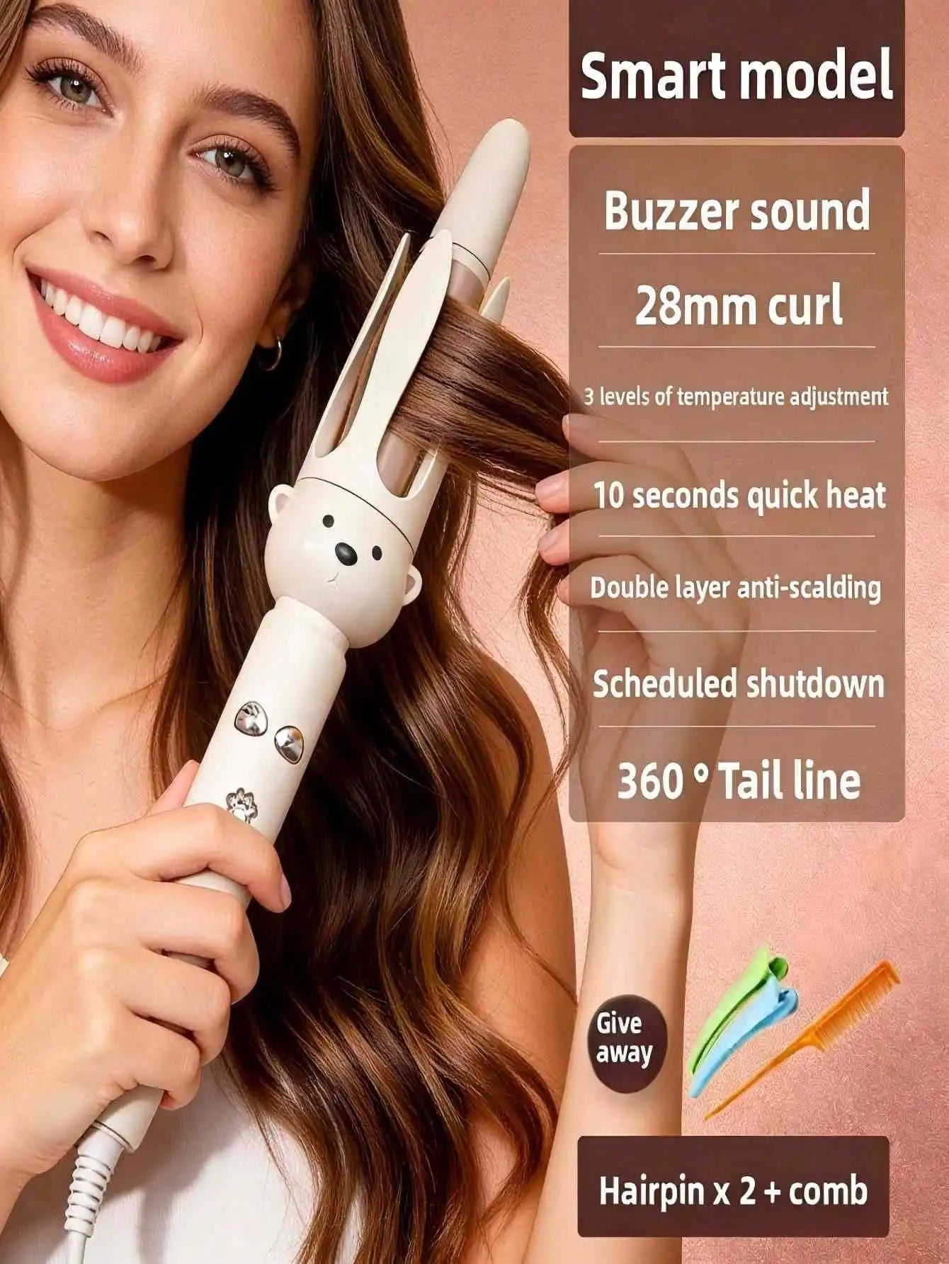 Effortless Curling Magic Wand