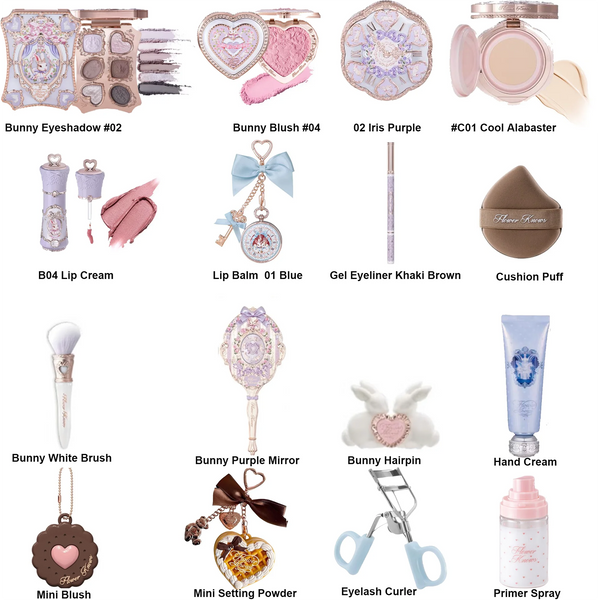 Flowerknows 16pcs Makeup Gift Set